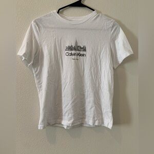 Calvin Klein Classic Fit White Tee